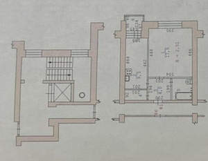 1-к квартира, вторичка, 36м2, 6/9 этаж