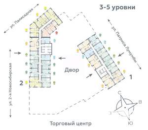 2-к квартира, вторичка, 36м2, 4/24 этаж