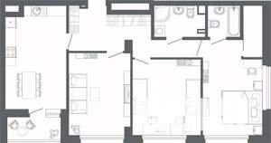 3-к квартира, вторичка, 89м2, 6/10 этаж