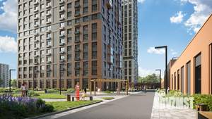 1-к квартира, вторичка, 40м2, 23/28 этаж