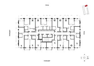 1-к квартира, вторичка, 42м2, 3/25 этаж