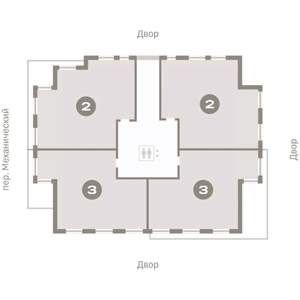 2-к квартира, вторичка, 98м2, 8/8 этаж