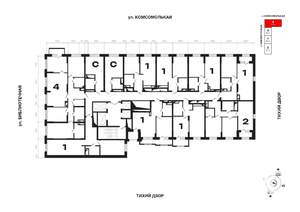 Студия квартира, вторичка, 22м2, 6/25 этаж