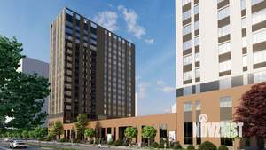 2-к квартира, строящийся дом, 44м2, 9/16 этаж