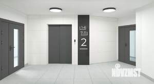 2-к квартира, строящийся дом, 56м2, 6/22 этаж