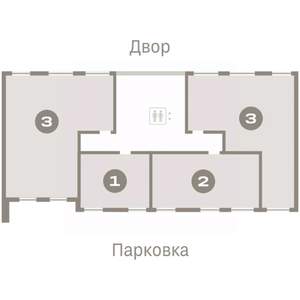 1-к квартира, вторичка, 38м2, 7/8 этаж