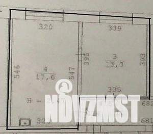 1-к квартира, вторичка, 31м2, 4/5 этаж