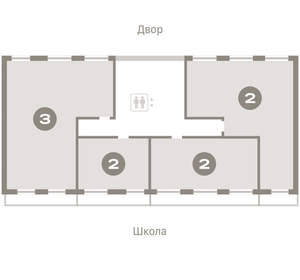 2-к квартира, вторичка, 80м2, 8/9 этаж