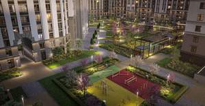 3-к квартира, строящийся дом, 118м2, 18/28 этаж