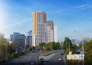 Студия квартира, строящийся дом, 29м2, 28/29 этаж