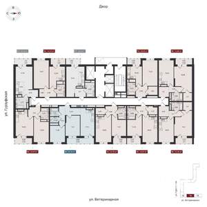 Студия квартира, вторичка, 32м2, 9/24 этаж