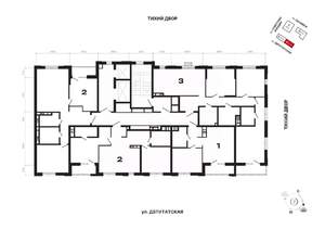 2-к квартира, вторичка, 71м2, 4/11 этаж