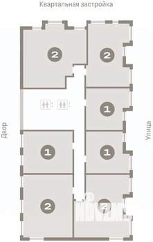 3-к квартира, вторичка, 74м2, 9/16 этаж