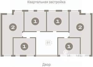 1-к квартира, вторичка, 40м2, 3/7 этаж