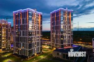1-к квартира, строящийся дом, 48м2, 2/22 этаж