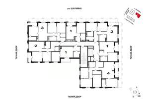 2-к квартира, вторичка, 69м2, 6/6 этаж