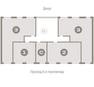 1-к квартира, вторичка, 40м2, 3/9 этаж