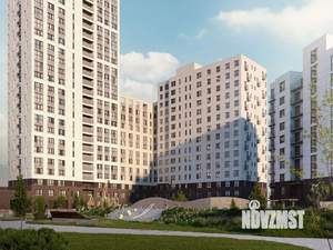 2-к квартира, строящийся дом, 63м2, 3/25 этаж