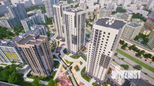 3-к квартира, вторичка, 76м2, 11/24 этаж