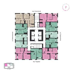 3-к квартира, вторичка, 75м2, 17/31 этаж