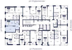 1-к квартира, вторичка, 42м2, 3/25 этаж