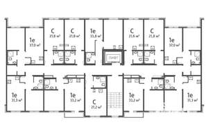 1-к квартира, вторичка, 34м2, 3/8 этаж