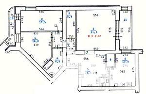 3-к квартира, вторичка, 122м2, 7/17 этаж