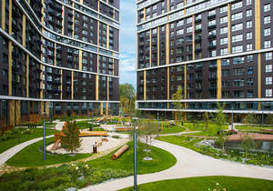 2-к квартира, строящийся дом, 62м2, 16/30 этаж