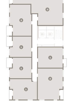 1-к квартира, вторичка, 45м2, 12/16 этаж