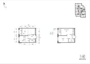 1-к квартира, вторичка, 44м2, 22/26 этаж