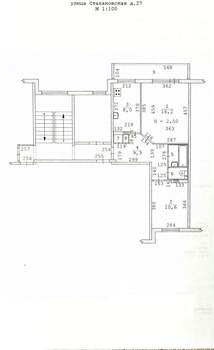 2-к квартира, вторичка, 48м2, 9/9 этаж