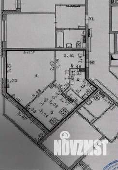 1-к квартира, вторичка, 41м2, 2/19 этаж