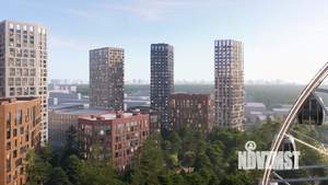 1-к квартира, строящийся дом, 41м2, 9/31 этаж