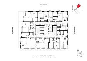 1-к квартира, вторичка, 45м2, 25/29 этаж