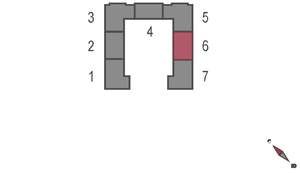 Студия квартира, вторичка, 19м2, 1/8 этаж