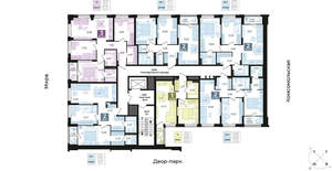 3-к квартира, вторичка, 84м2, 2/23 этаж