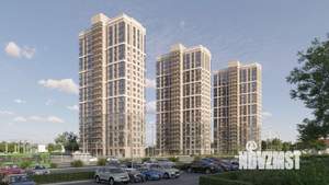 3-к квартира, строящийся дом, 79м2, 21/23 этаж