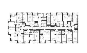 1-к квартира, строящийся дом, 49м2, 13/25 этаж
