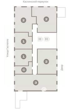 3-к квартира, вторичка, 125м2, 9/16 этаж