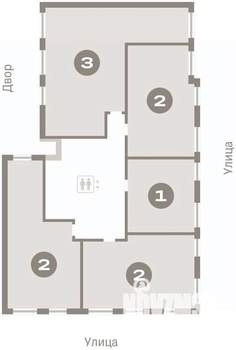 1-к квартира, вторичка, 40м2, 5/7 этаж