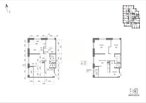 2-к квартира, вторичка, 73м2, 3/26 этаж
