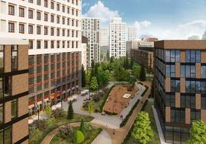 1-к квартира, вторичка, 45м2, 13/25 этаж