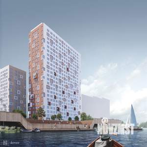 3-к квартира, сданный дом, 79м2, 1/22 этаж