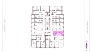 1-к квартира, вторичка, 38м2, 19/25 этаж