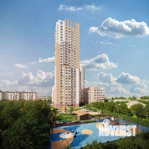 2-к квартира, строящийся дом, 58м2, 25/25 этаж