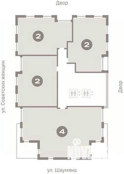 4-к квартира, вторичка, 157м2, 16/17 этаж