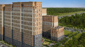 3-к квартира, строящийся дом, 73м2, 22/22 этаж