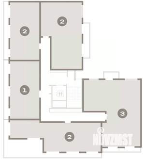 2-к квартира, вторичка, 56м2, 8/8 этаж