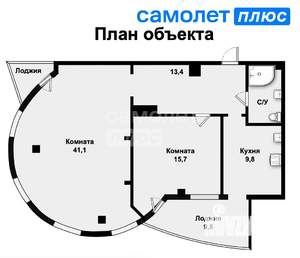 2-к квартира, вторичка, 97м2, 16/16 этаж