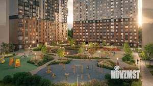 3-к квартира, строящийся дом, 63м2, 19/25 этаж